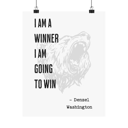 I AM  A WINNER