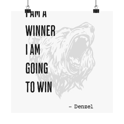 I AM  A WINNER