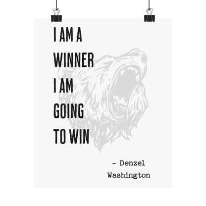 I AM  A WINNER