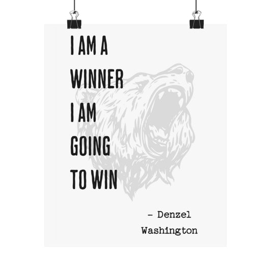 I AM  A WINNER