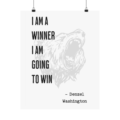 I AM  A WINNER