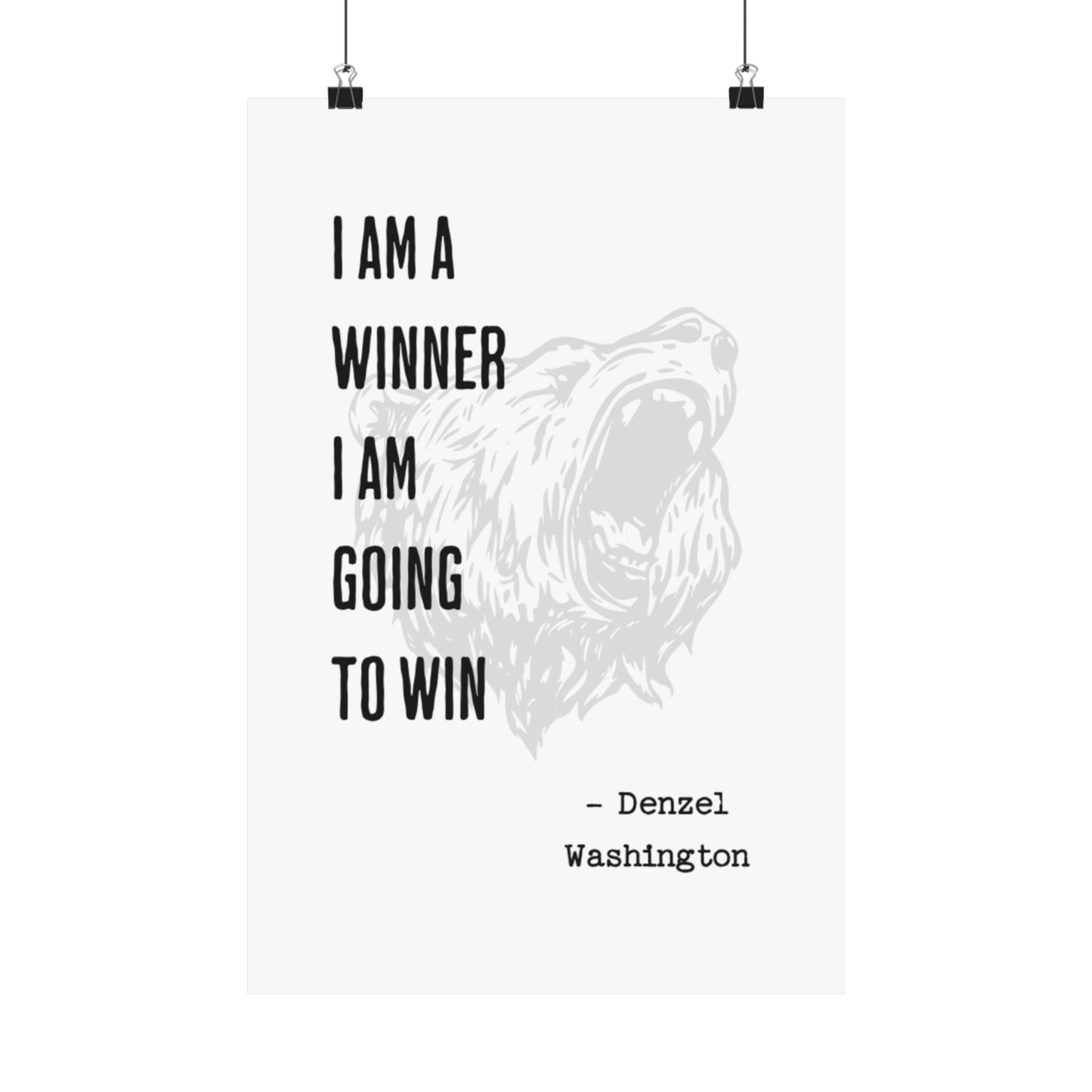 I AM  A WINNER
