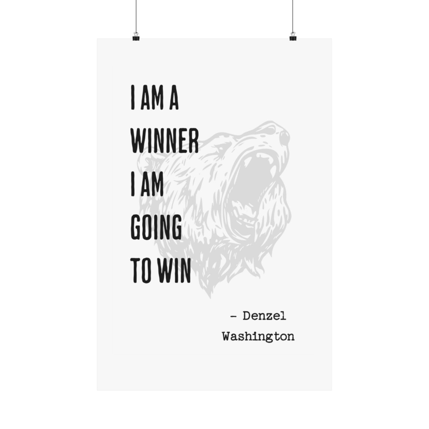 I AM  A WINNER
