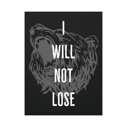 I Will Not Lose