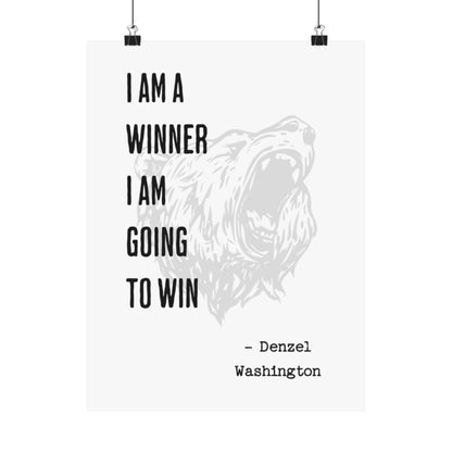 I AM  A WINNER
