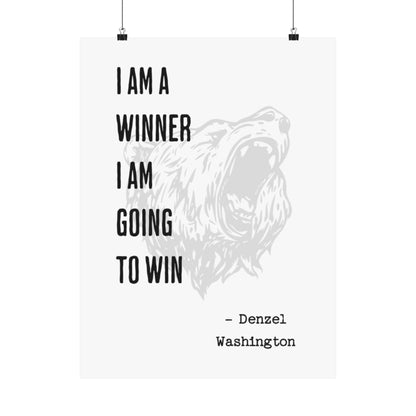 I AM  A WINNER