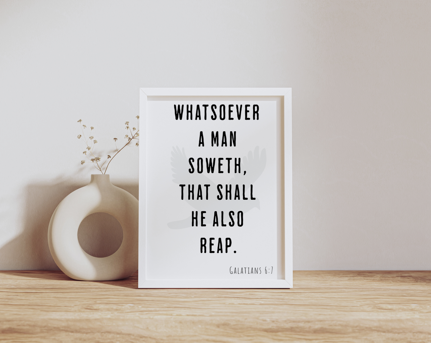 You Reap What You Sow, Galatians 6:7