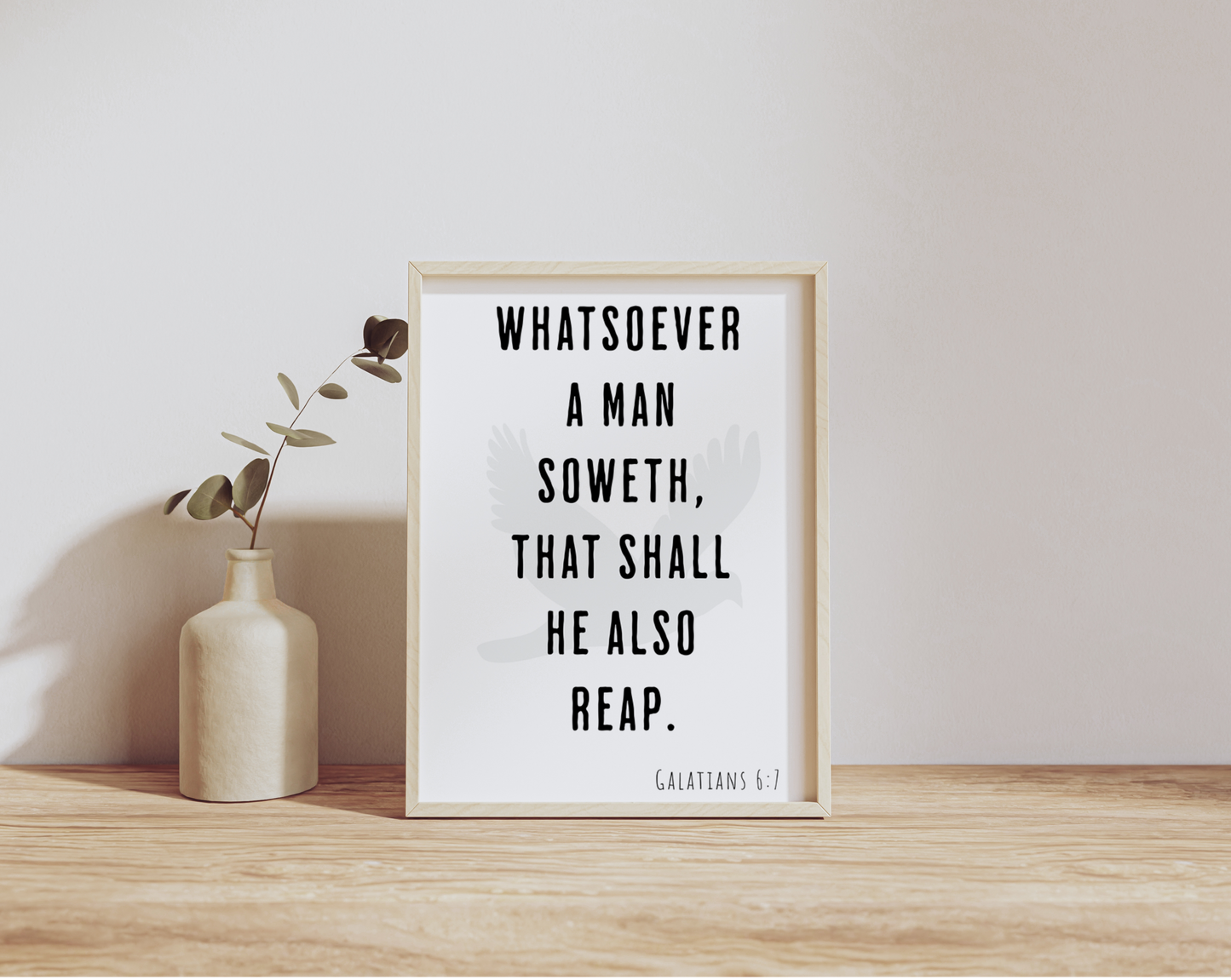 Inspirational Motivational Quote Poster Wall Art 