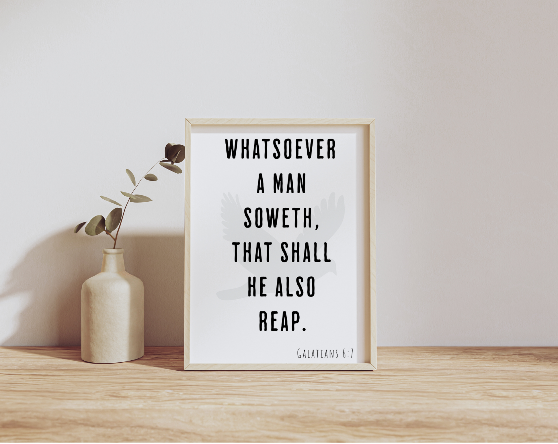 Inspirational Motivational Quote Poster Wall Art 