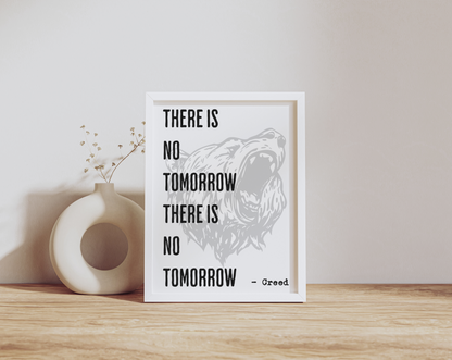 Inspirational Motivational Quote Poster Wall Art 