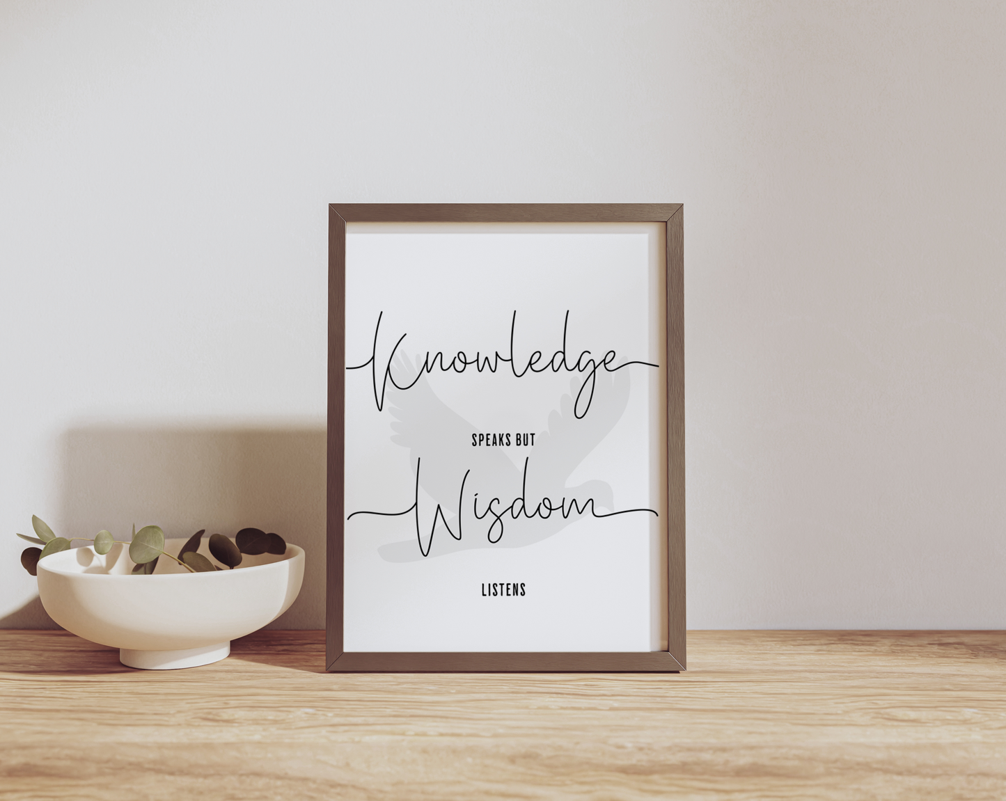 Inspirational Motivational Quote Poster Wall Art 