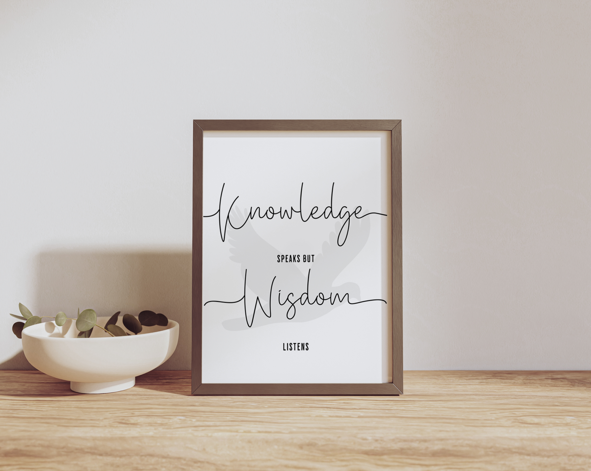 Inspirational Motivational Quote Poster Wall Art 